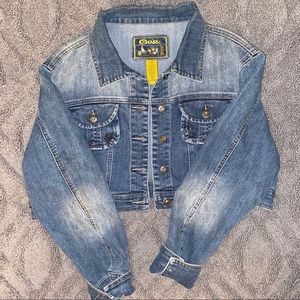 Cropped Jean Jacket